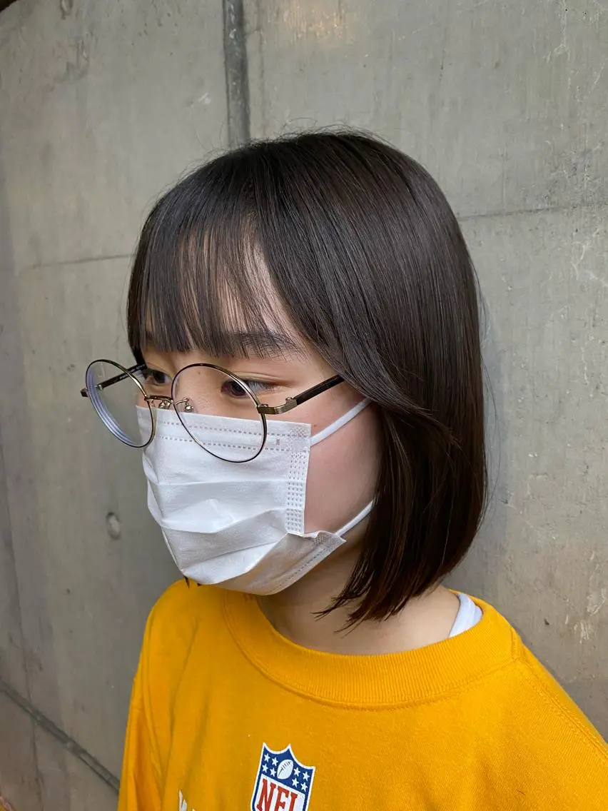 ミディアム 顔周りカット 金子 麗のその他イメージ