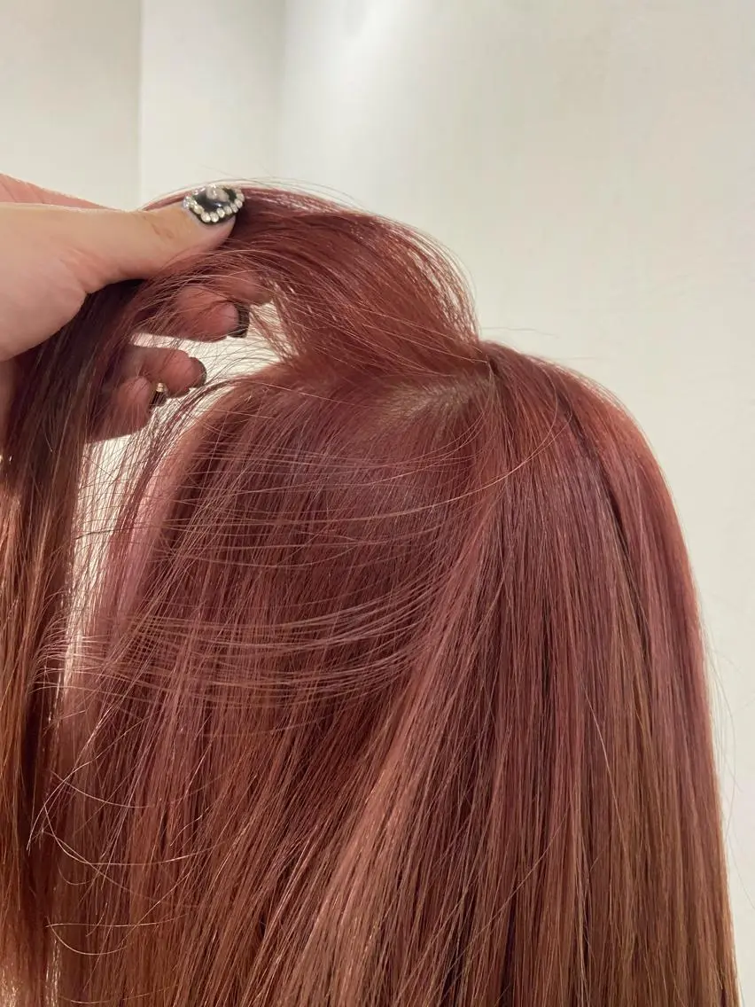 セミロング 【今だけブリーチ 限定価格💕】すみのヘアスタイル