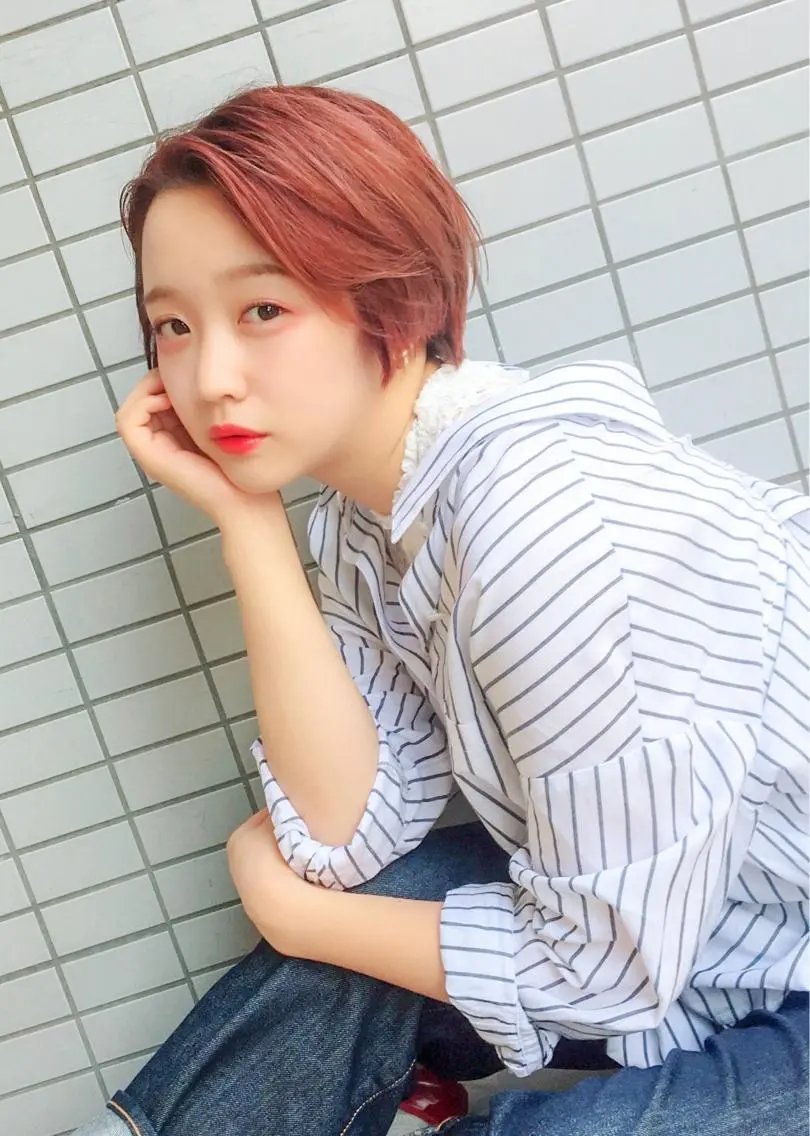 ショート カラー ヘアアレンジ 美艶ボブ イシイのヘアスタイル