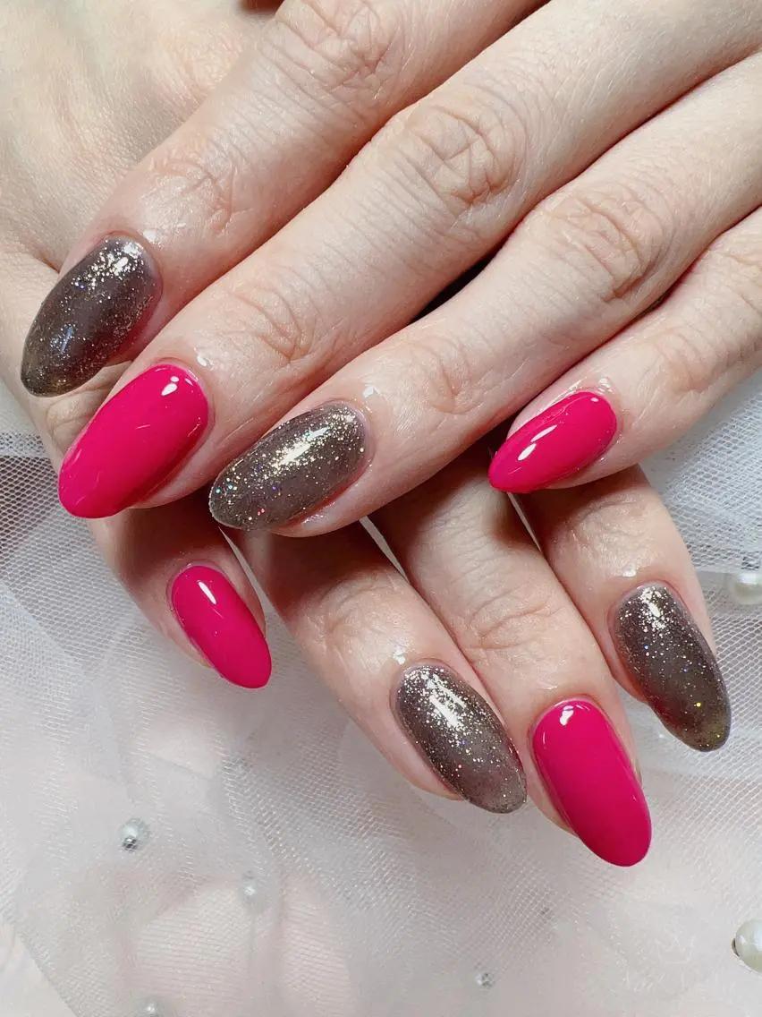 ショート カラー ネイル ハンドネイル Nail NaNaのネイルデザイン