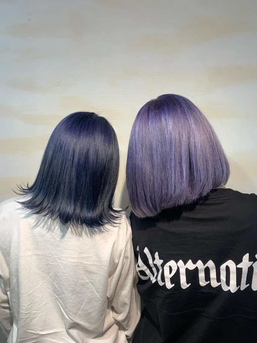 ミディアム ヘアカラー stylist Yumaのヘアスタイル