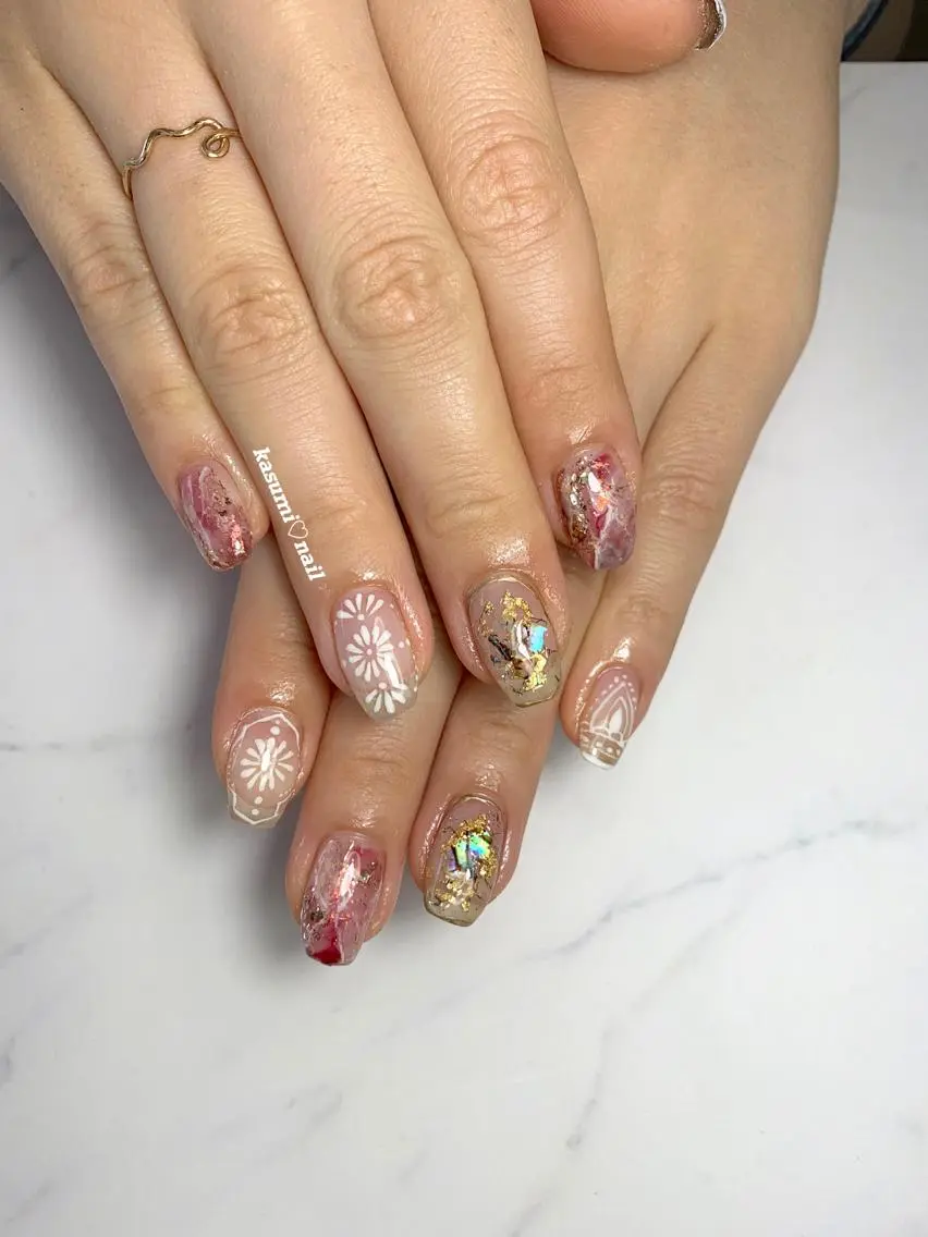 ネイル アートネイル フットネイル ジェルネイル KASUMI♡ Nailのネイルデザイン