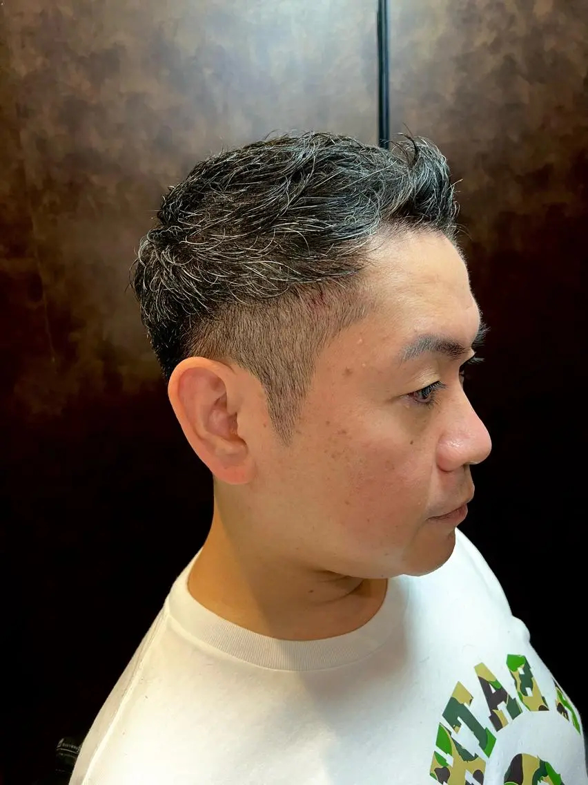 ショート メンズ 木下 紗綾のヘアスタイル