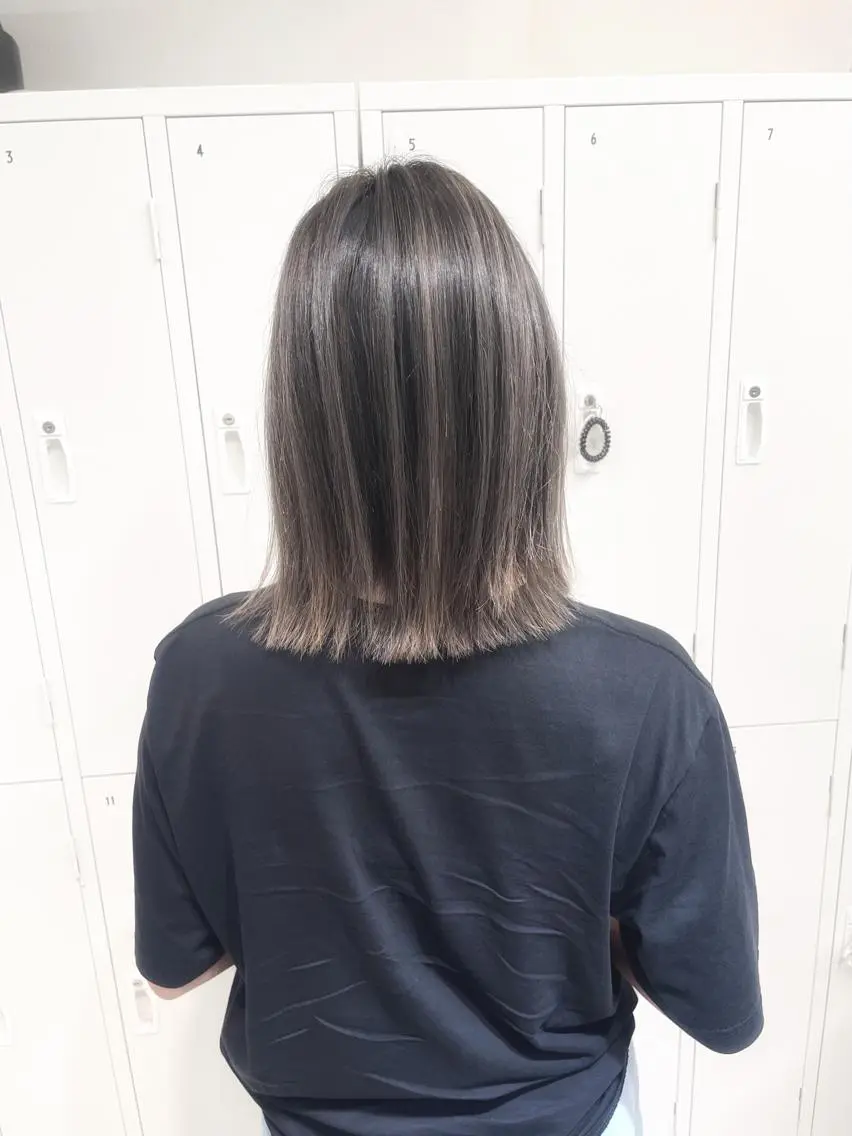 ショート レイヤーカット 田中大星 /ボブ 縮毛矯正のヘアスタイル