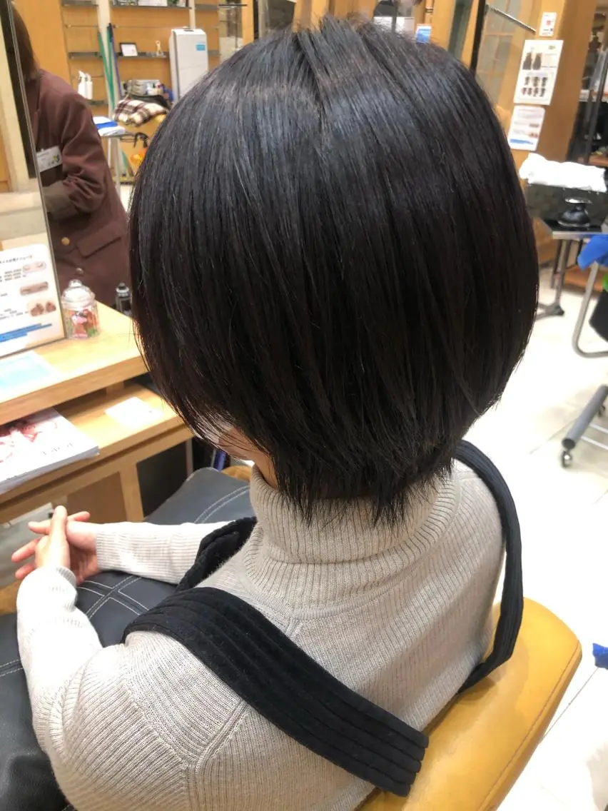 ショート ヘアカラー トリートメント ♦️モテ髪創作者 SUGA♦️のヘアスタイル