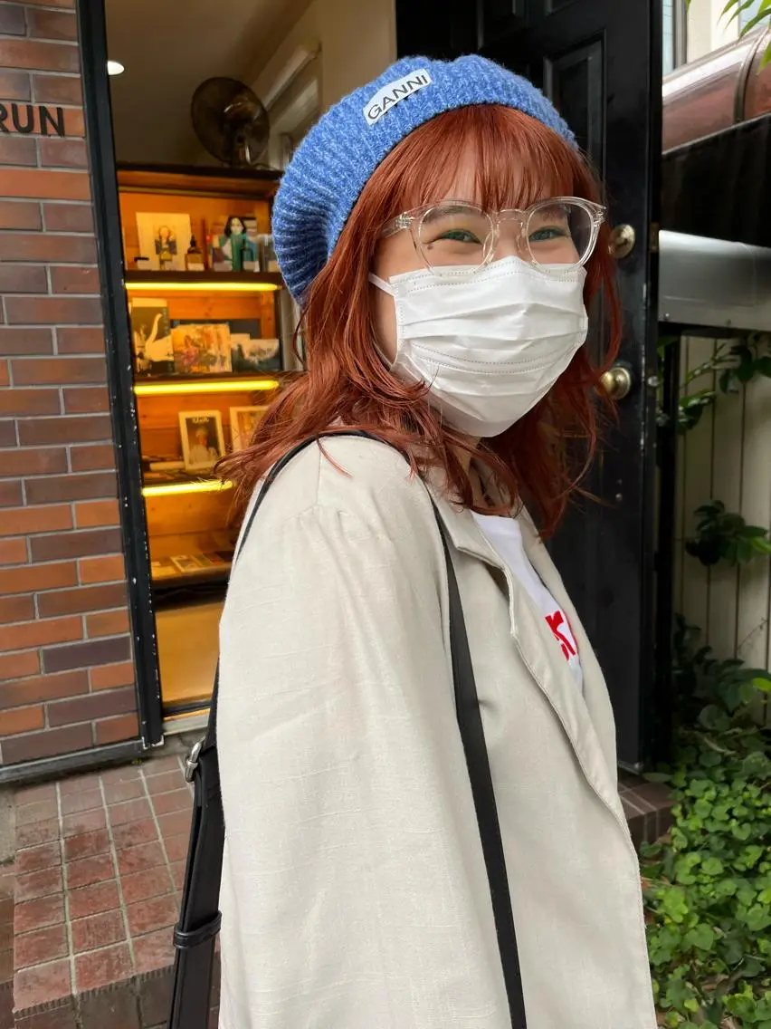 ミディアム カラー カット ヘアカラー eri kinjoのヘアスタイル