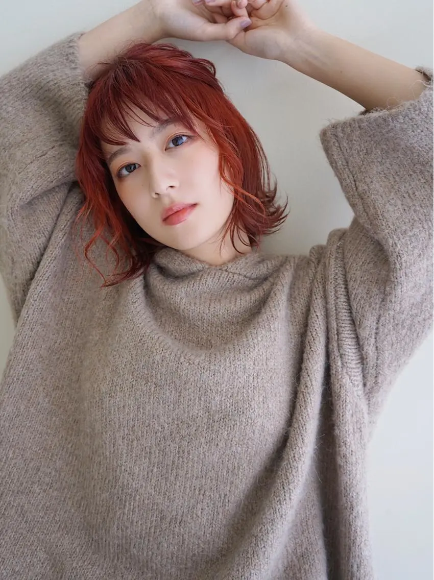 ショート カラー カット ヘアカラー 花井 啓好のヘアスタイル