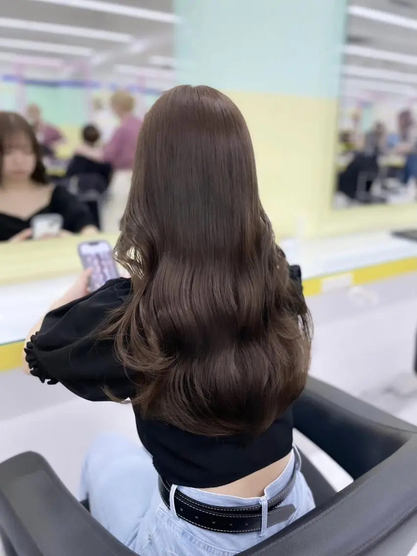 カラー 🤍透明感推しカラー 🤍yui‪💞✨のヘアスタイル