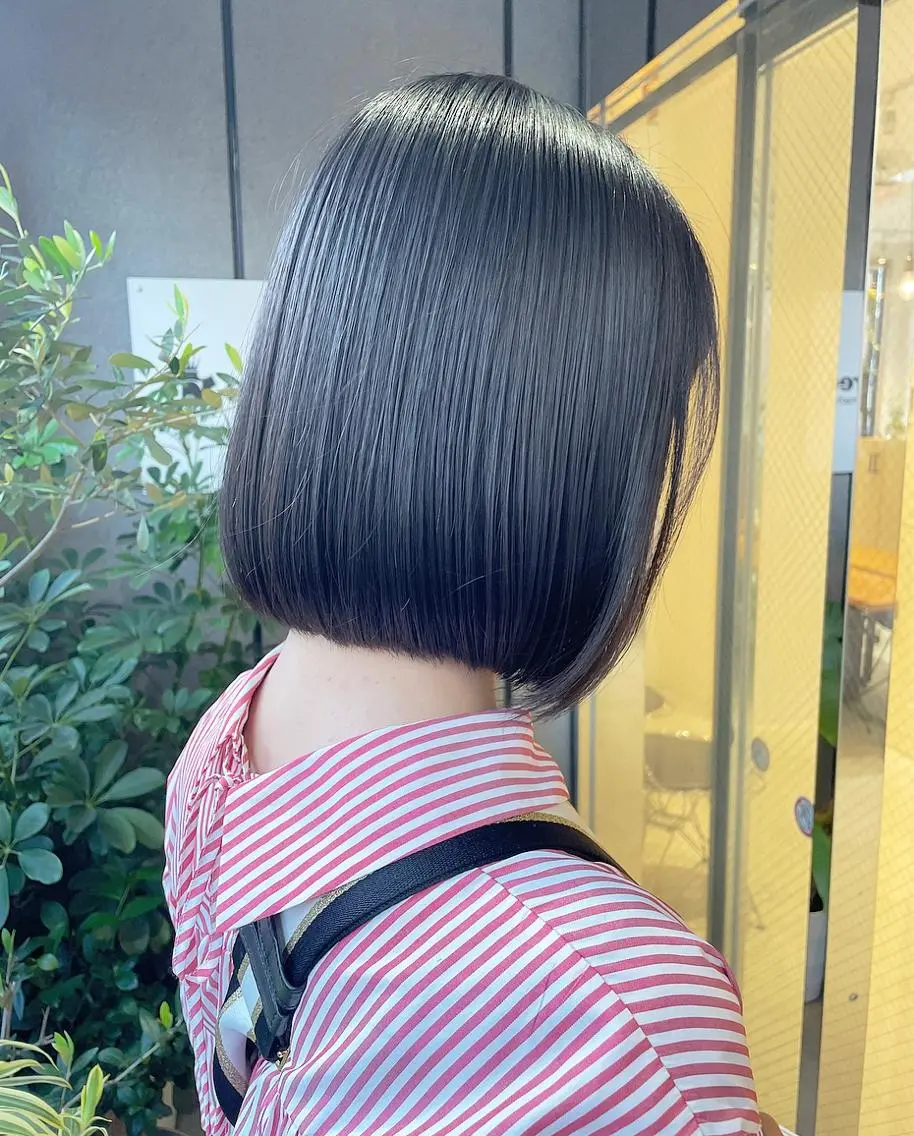 ショート カラー ボブ bloom yumaのヘアスタイル