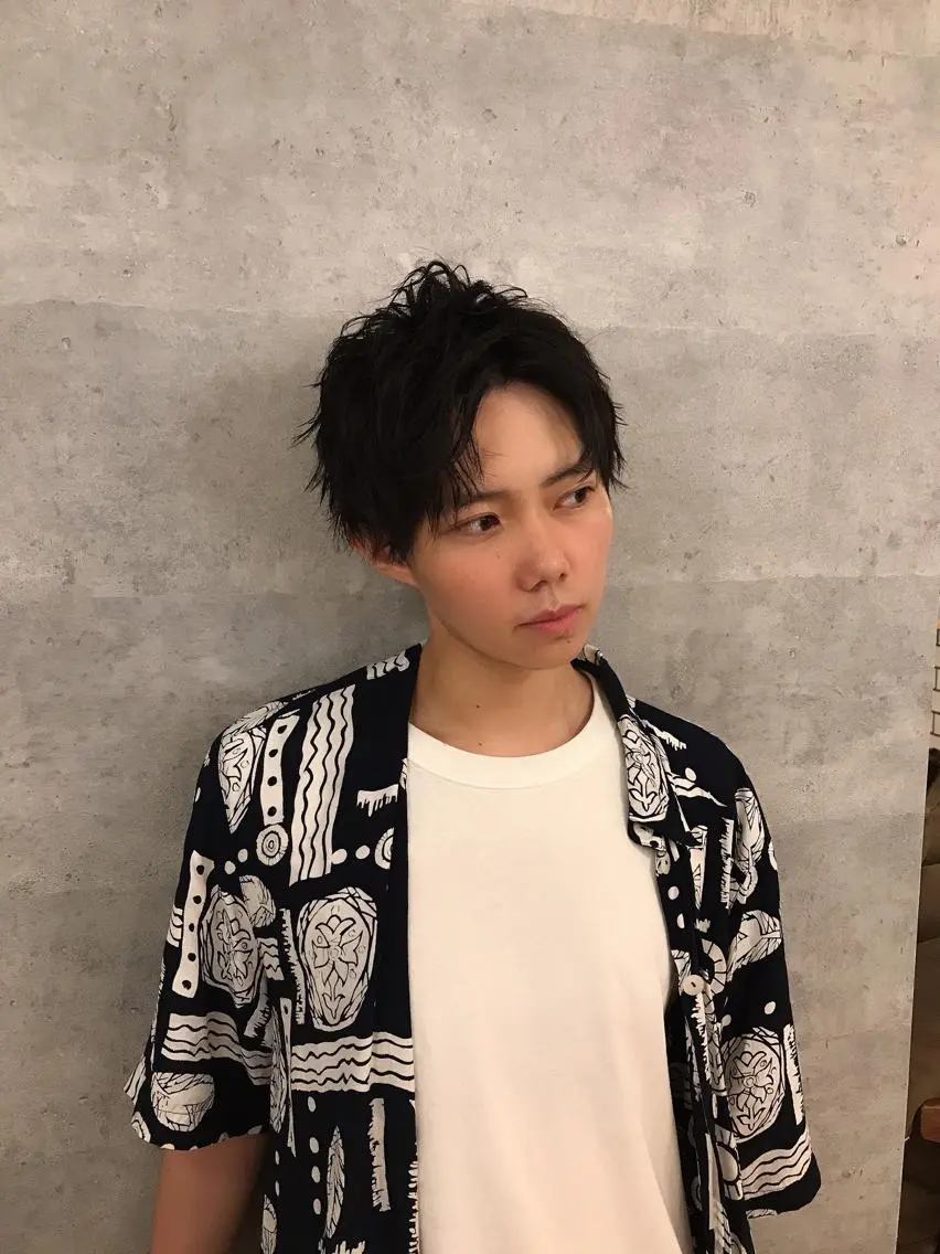 メンズ カット トリートメント ヘッドスパ ヘアセット 佐藤優太朗 似合わせ/髪質改善のヘアスタイル