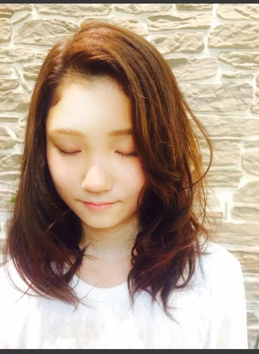 カラー グラデーションカラー 縮毛矯正 髪質改善のプロ✨りな さんのヘアスタイル