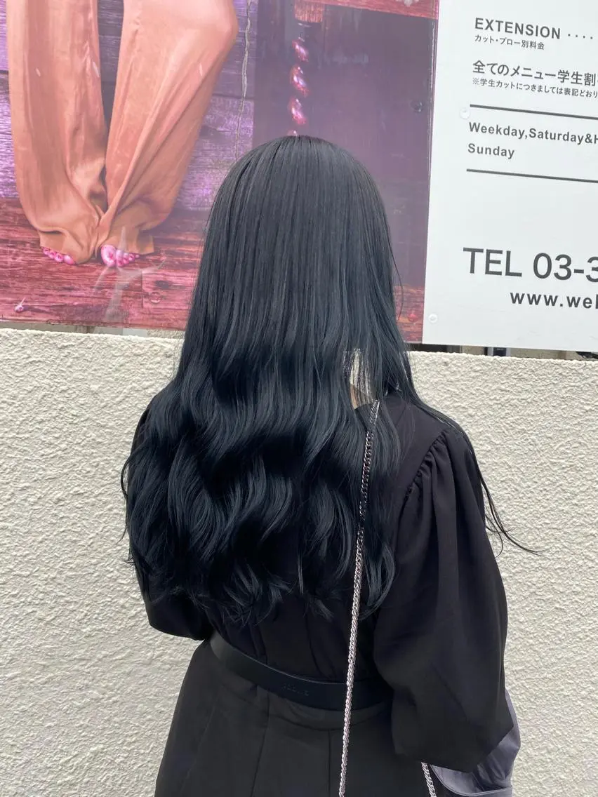 ロング カラー niconail 🧣ayu 📍烏山のネイルデザイン