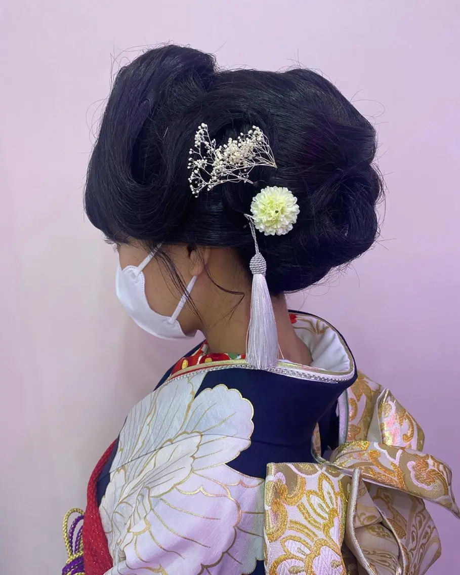 ロング カラー UNDER vr 【アンダーバー】のヘアスタイル
