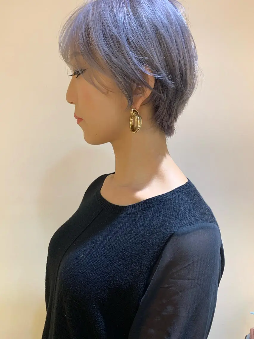 ショート カラー ショートヘア 髪質改善サロン ARCHE野瀬冬馬のヘアスタイル