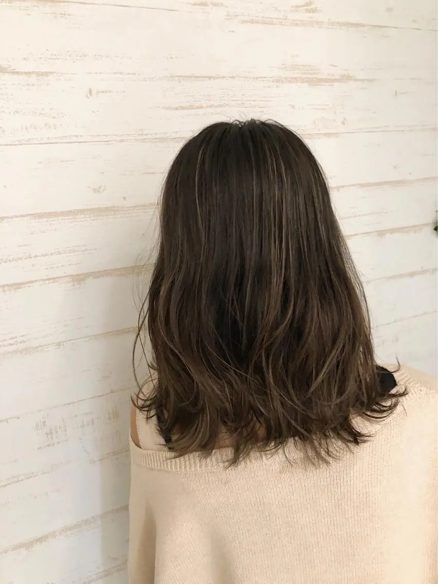 カラー アッシュ ブルーカラー ブルーアッシュ 🥇美髪特化🥇 店長✨ミヨカワのヘアスタイル