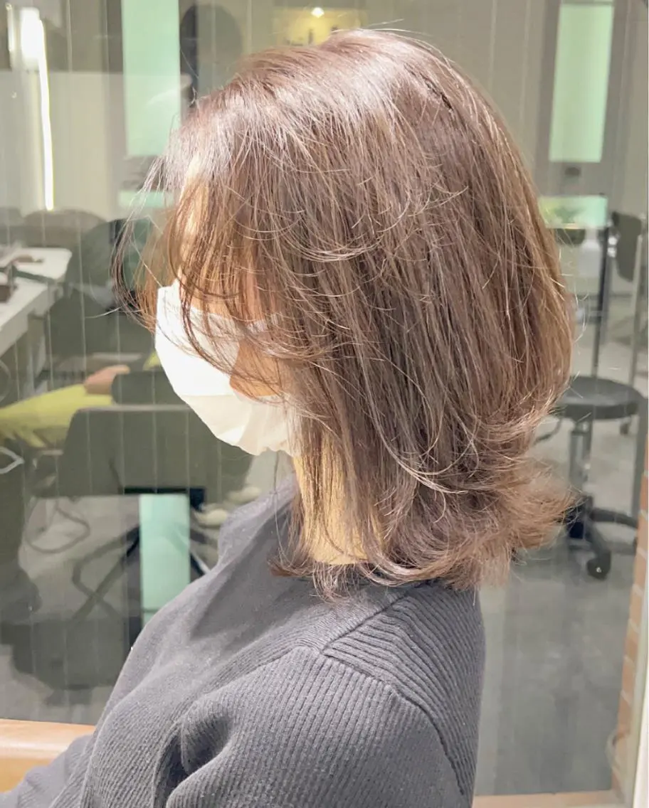 ミディアム くびれヘア 垢抜けのプロ🪄 honoのヘアスタイル