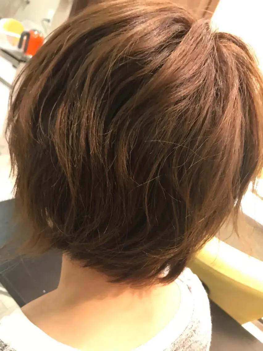 ショート 髪質改善JILL 桑原のヘアスタイル