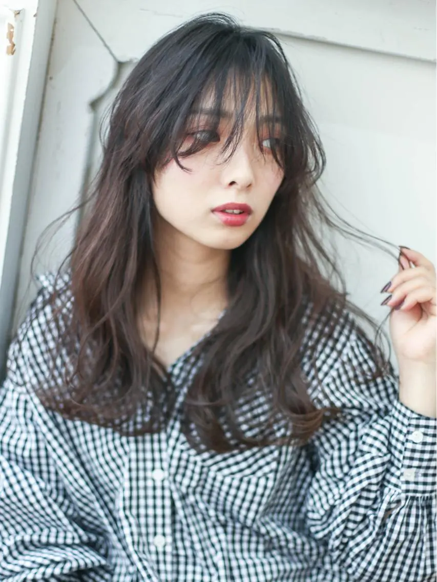 ロング カット トリートメント ＨＩ ROのヘアスタイル