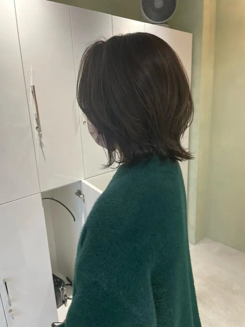 ミディアム 千原 海颯のヘアスタイル