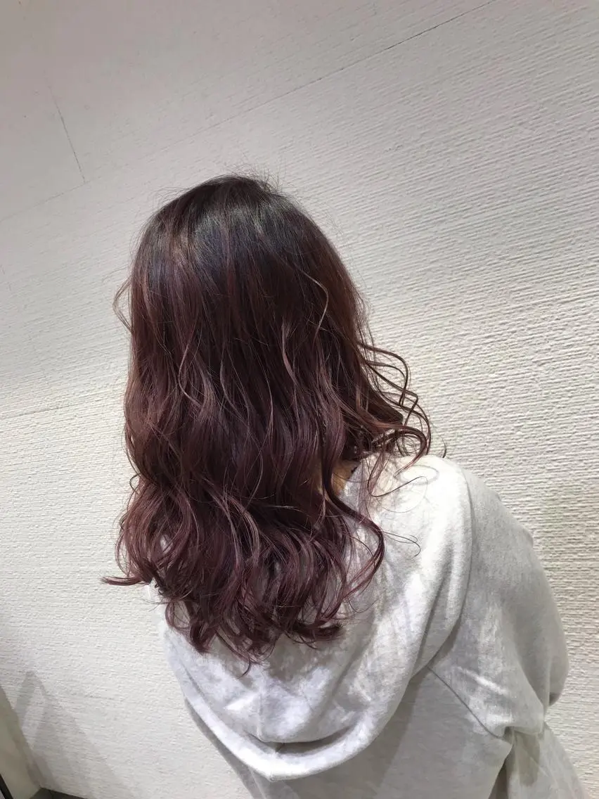 ロング カラー アッシュ バレイヤージュ ベージュカラー ブリーチ ブラウンカラー 【メンズ縮毛矯正】 田中秀斗のヘアスタイル