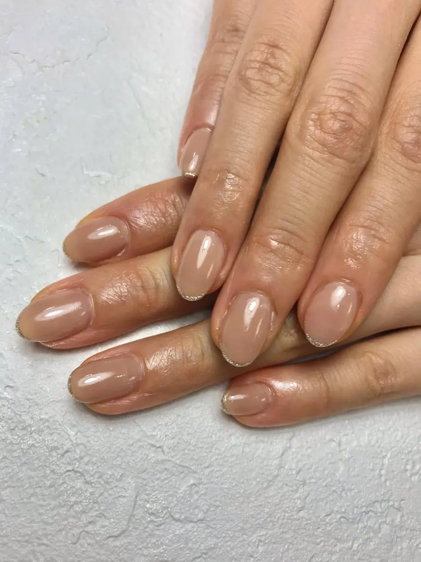 ネイル ラメ(グリッター) emunail あやかのネイルデザイン
