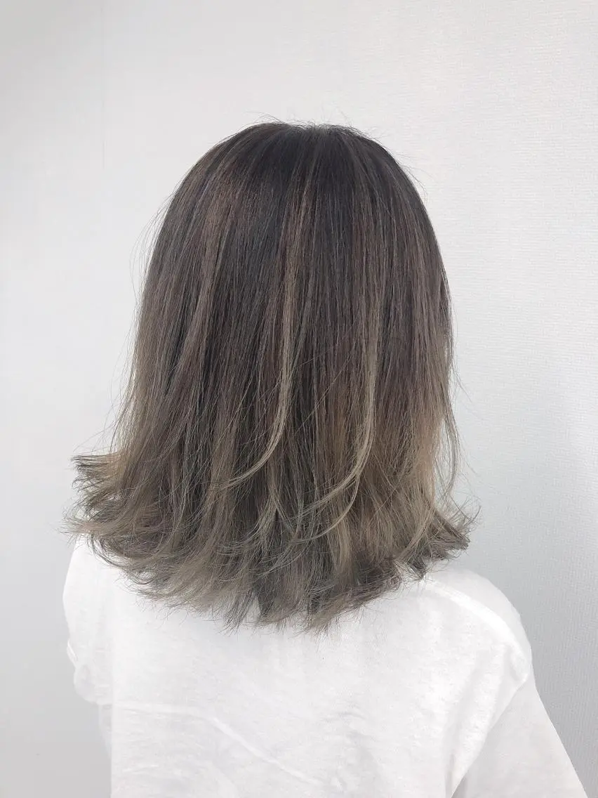 ミディアム カットモデル急募🌈 技術責任者久保のヘアスタイル