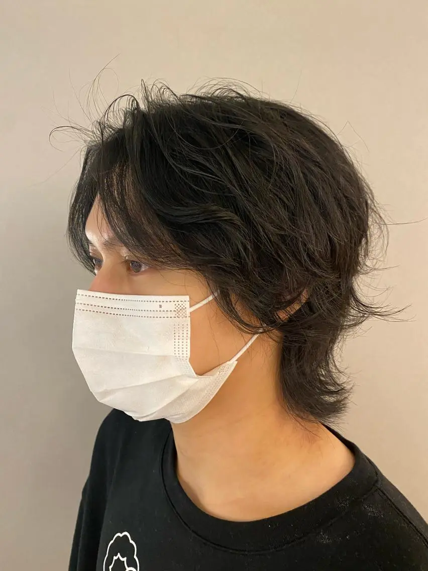 メンズ unopulir 景山 凌のヘアスタイル