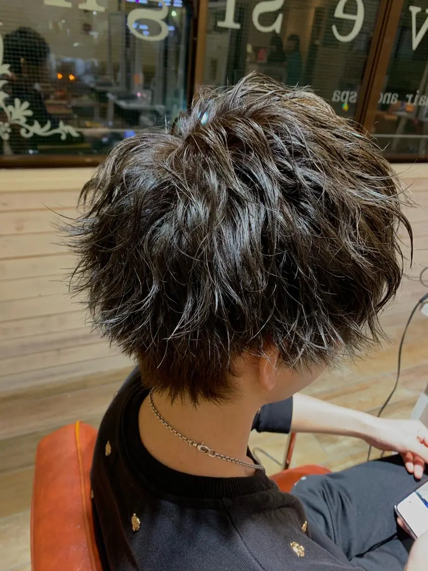 ショート カラー メンズ 【店長】 草間大輔のヘアスタイル
