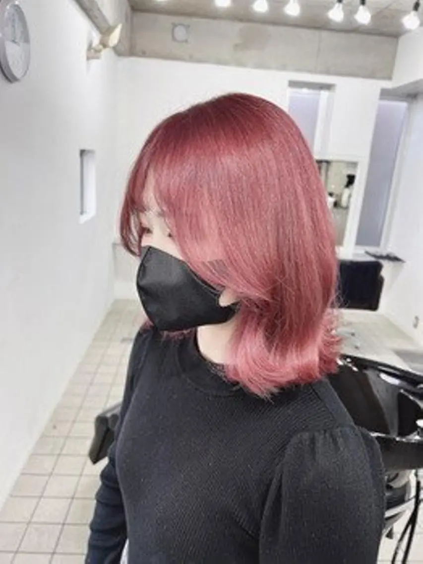 カラー ヘアアレンジ ロング エクステ7:30〜 LuciA\5900のヘアスタイル