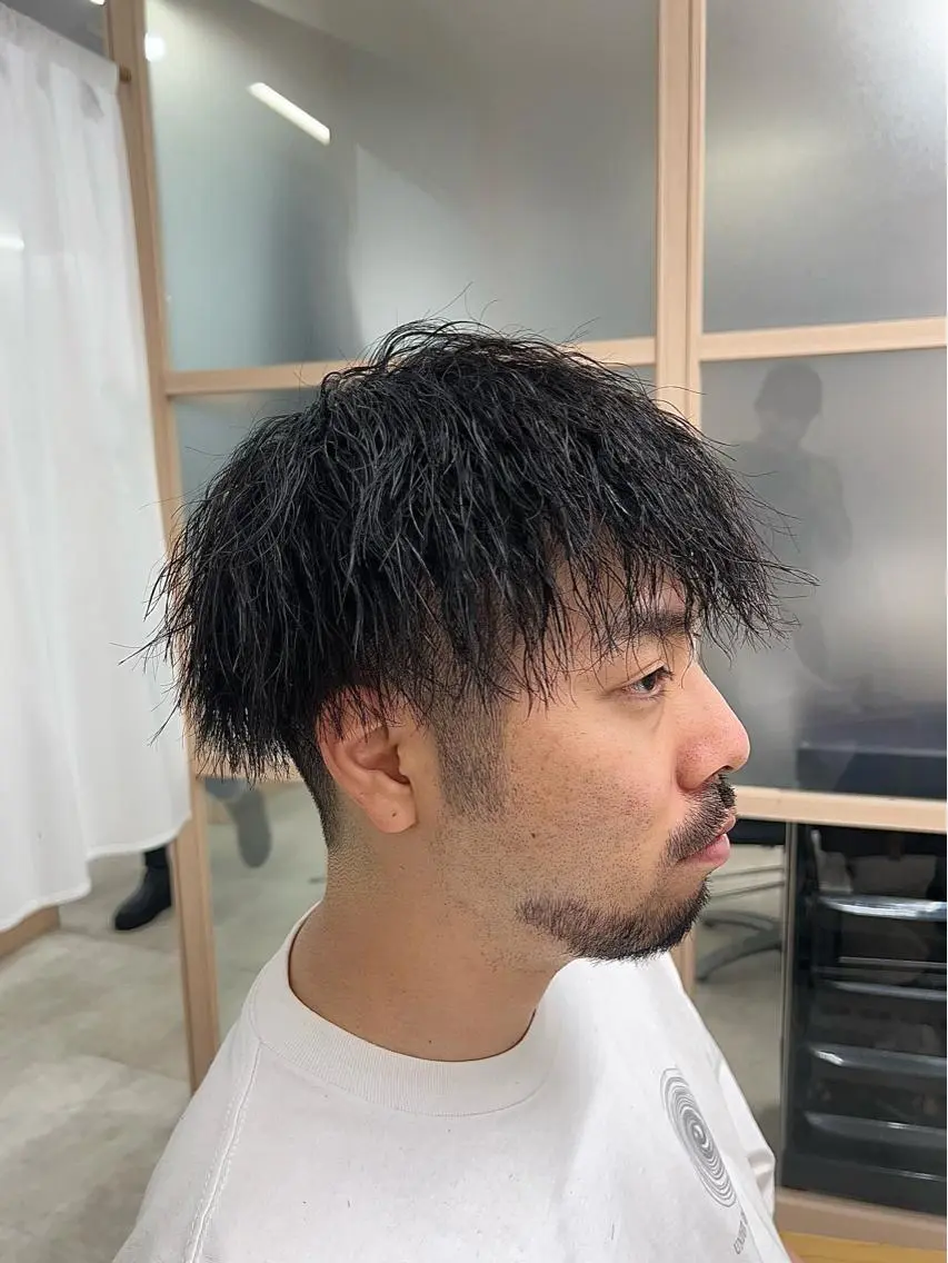 ショート メンズ メンズパーマ メンズツイストパーマ ツイストパーマ 海外ヘア/レイヤー カットNatsuのヘアスタイル