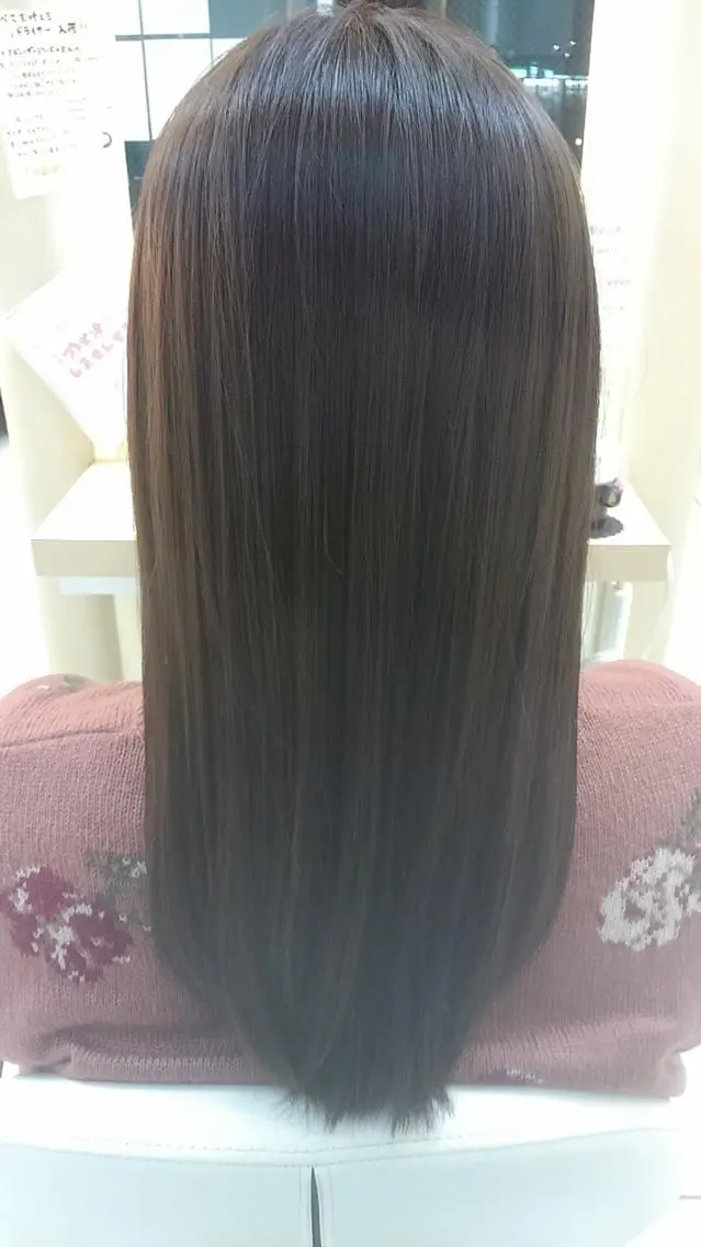 ロング 藤原 亜美🤍のヘアスタイル