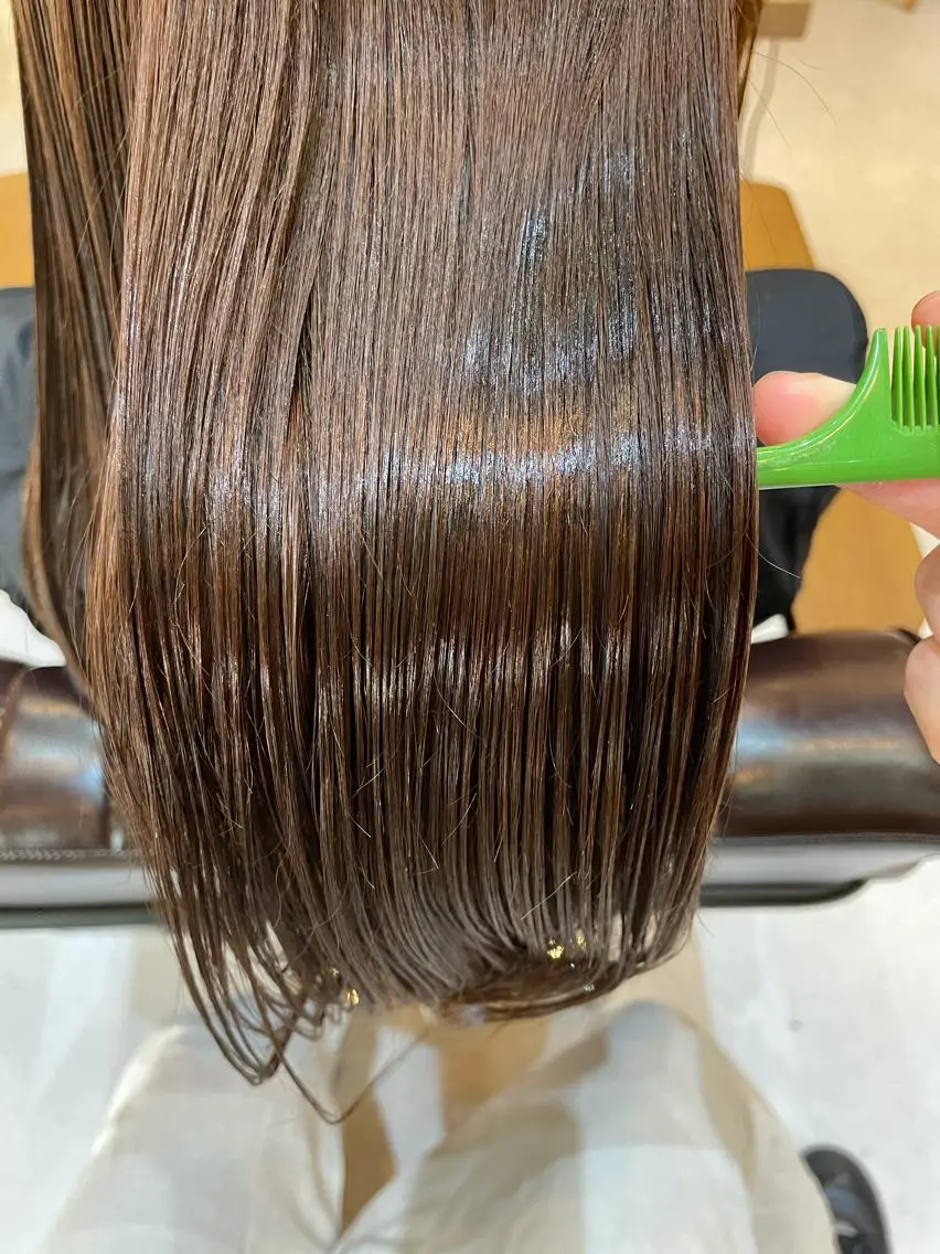 ロング 髪質改善 清水 美雪のヘアスタイル
