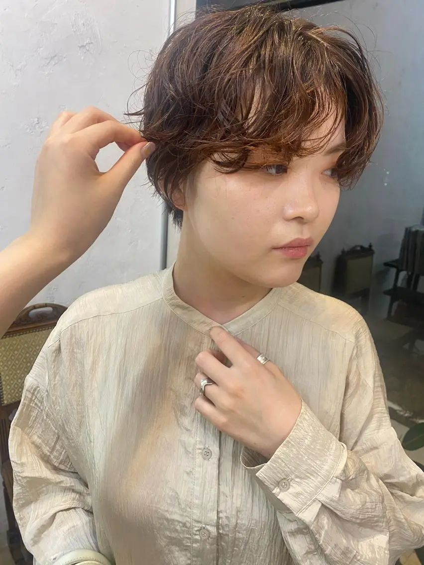 ショート イタヤ マイカのヘアスタイル