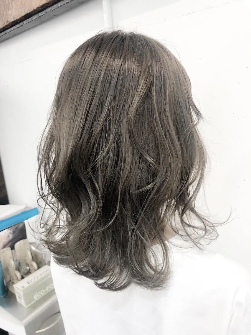 カラー グレージュ イルミナカラー グレージュ/髪質改善 Yamato.hのヘアスタイル