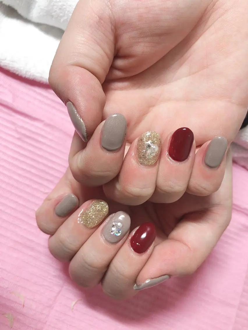 ショート ネイル ハンドネイル 《LB》ラブリエ Nail&eyeのマツエク・マツパデザイン