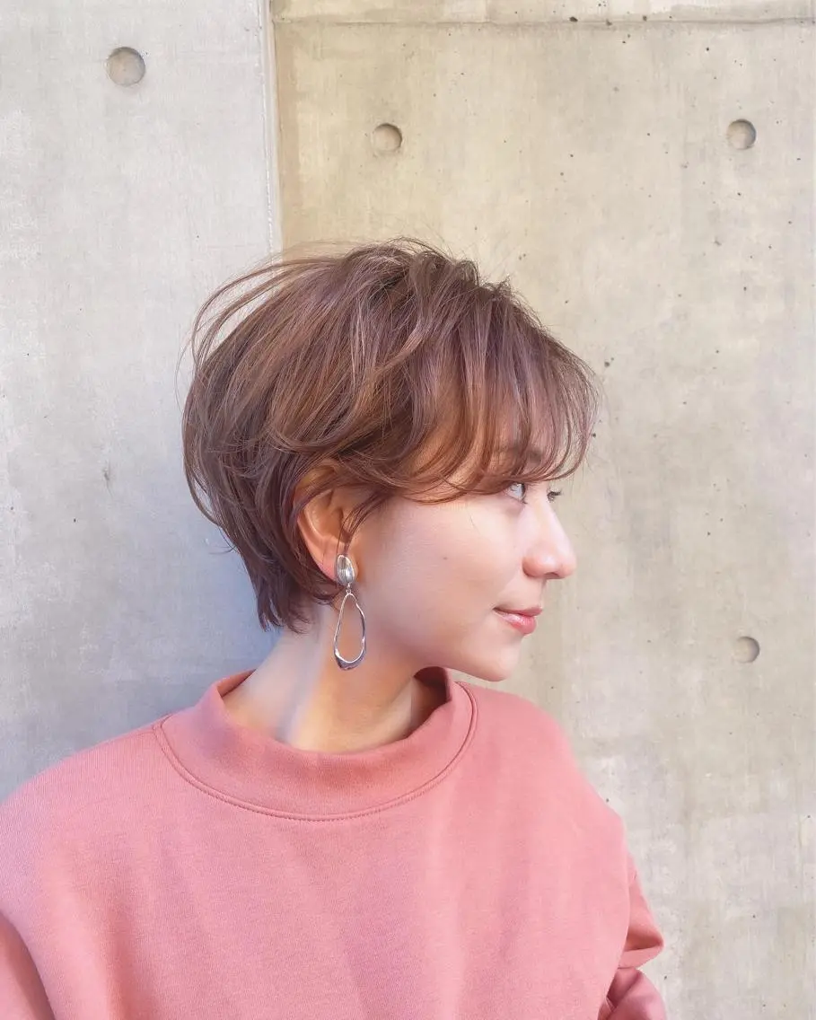 ショート カット ヘアカラー トリートメント ヘッドスパ 🇰🇷韓国レイヤー 錦糸町【北山謙三】のヘアスタイル