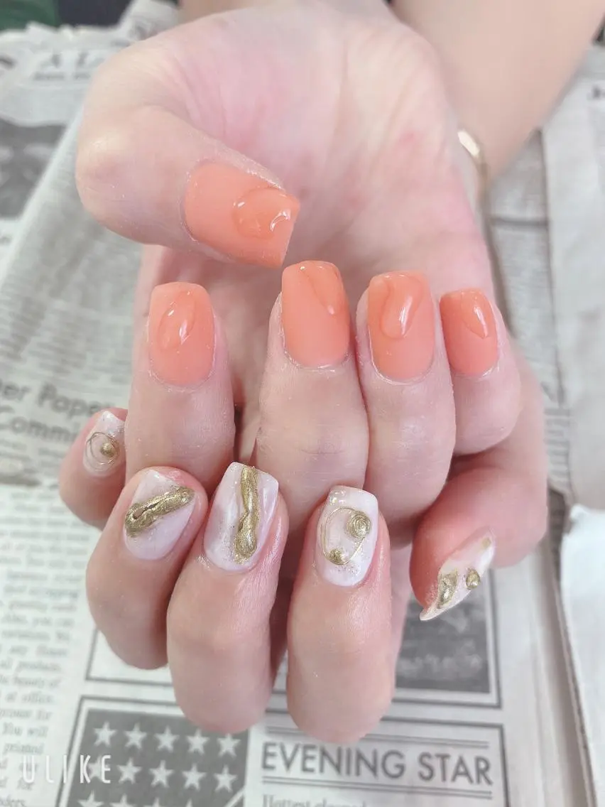 ネイル ハンドネイル ハンドケア 森山 舞のネイルデザイン