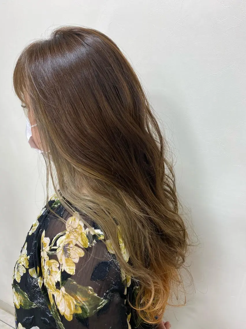 ロング カラー インナーカラー LaBless梅田 🎀坂本リオのヘアスタイル