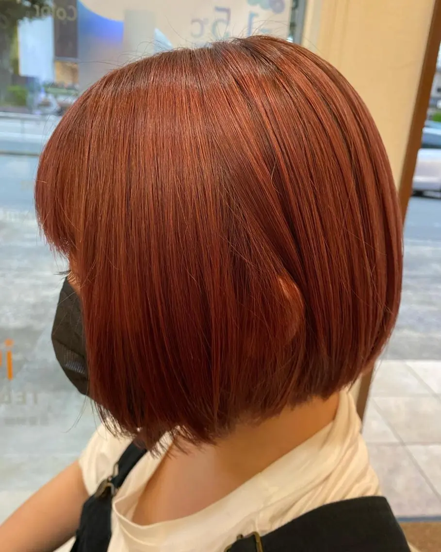 ショート カラー ハイライトカラー インナーカラー ピンクカラー ハイライト 髪質改善 justbeauty CiNQのヘアスタイル