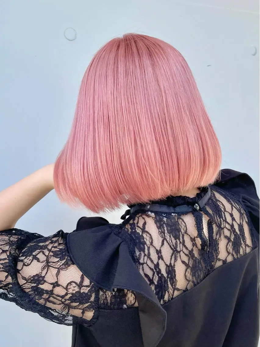 ショート カラー キッズ カット ヘアカラー トリートメント もにか🌞原宿/渋谷 🌝ブリーチカラーのヘアスタイル