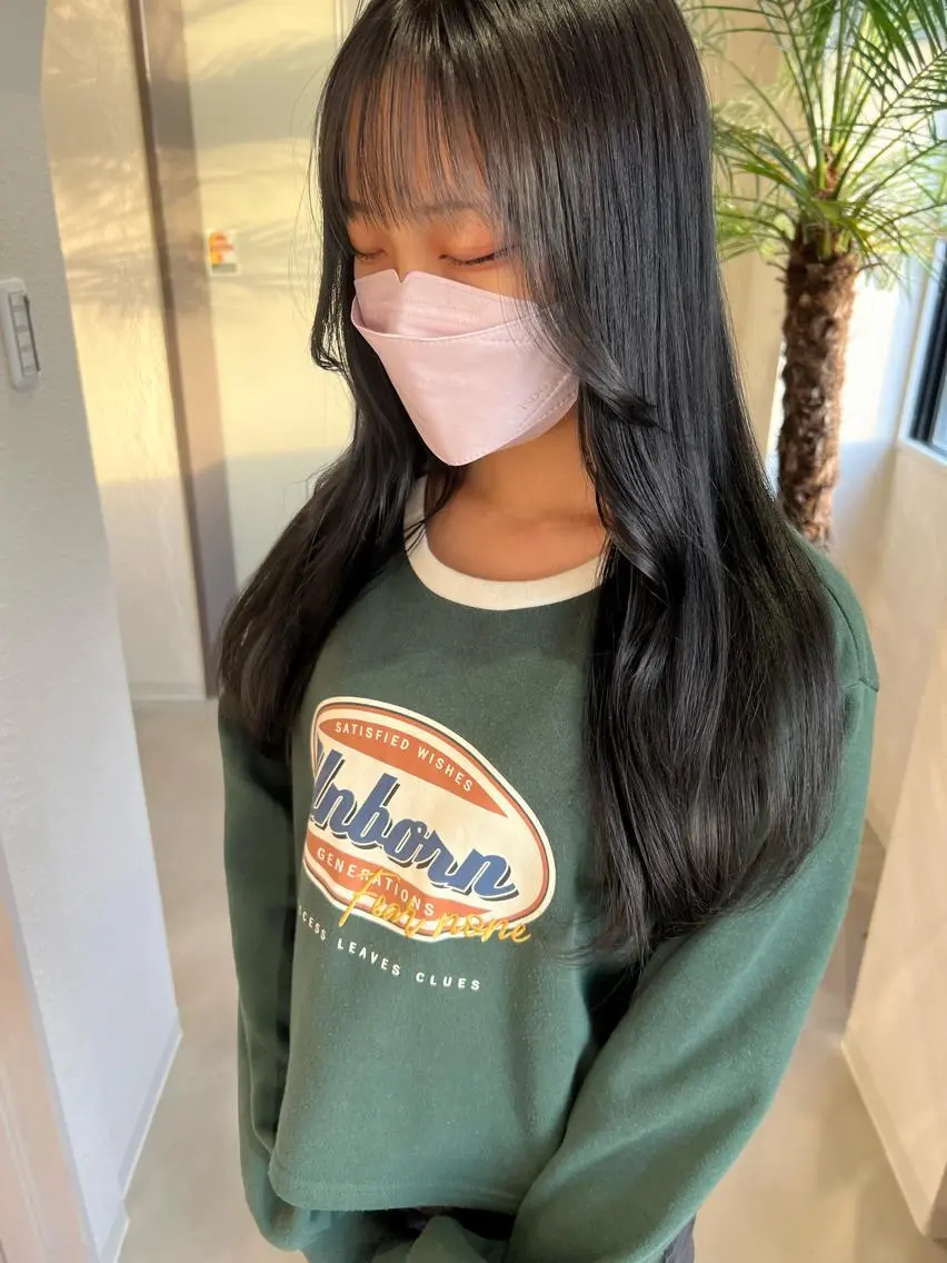 ロング ココルアナ 豊中美容室のヘアスタイル