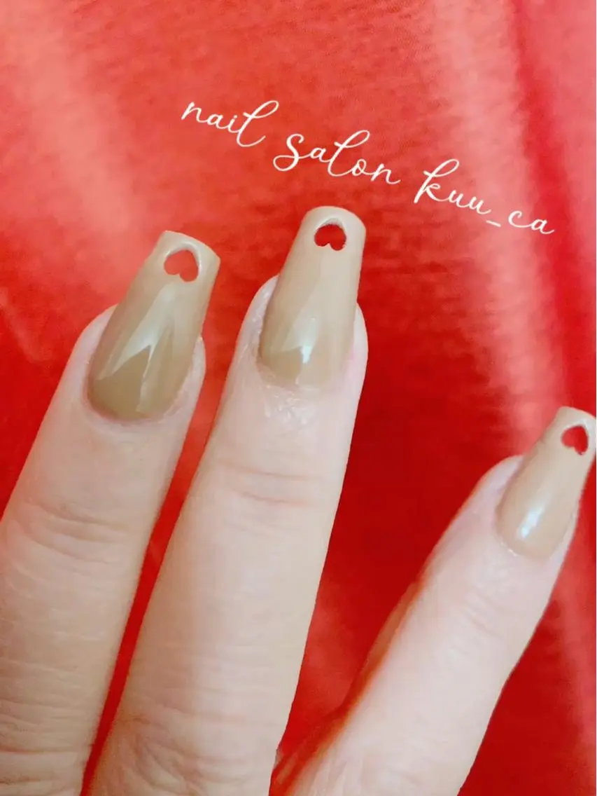 ネイル ハート nail salon kuu_caのネイルデザイン