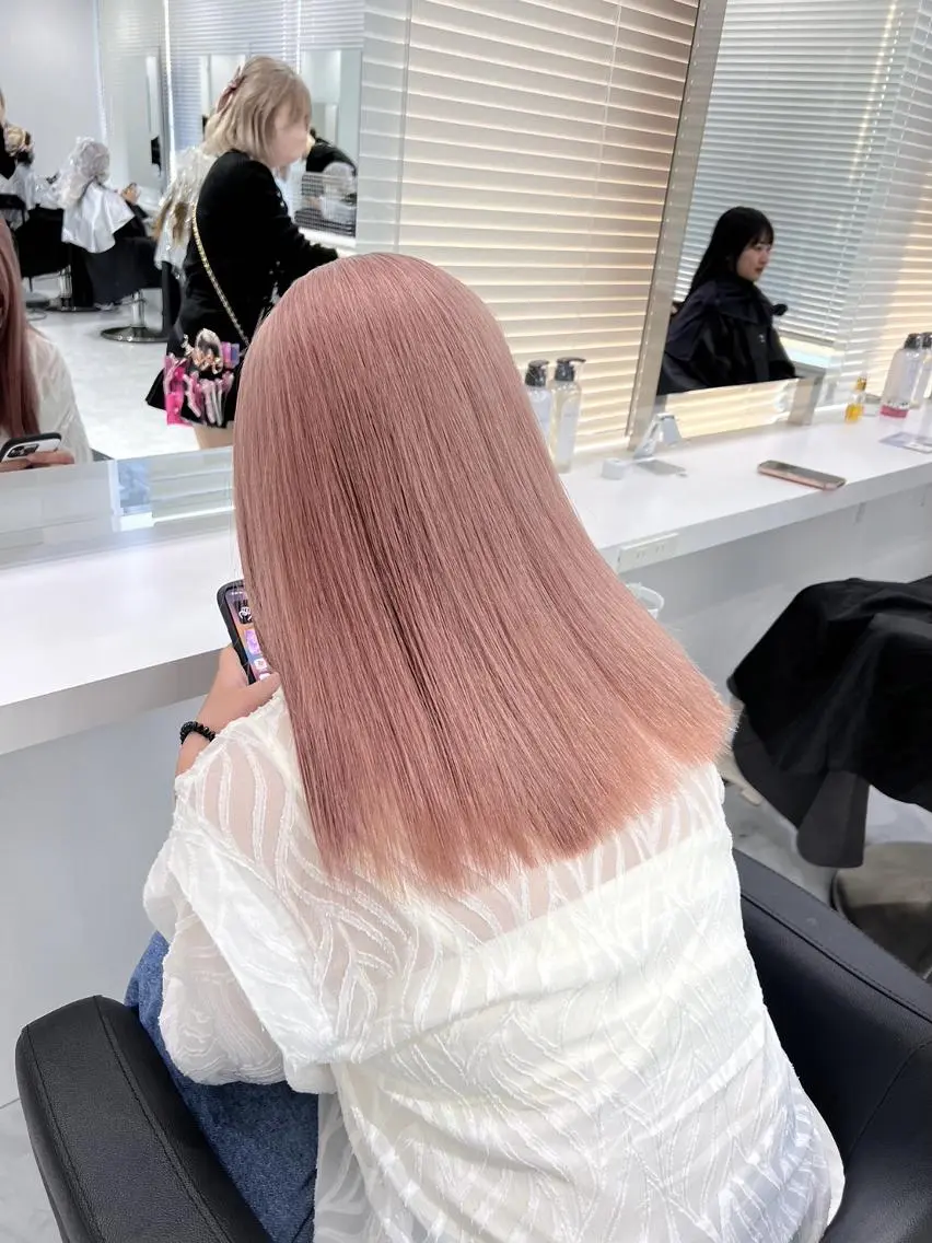 カラー 透明感映えカラー🐬 BABY上野のヘアスタイル