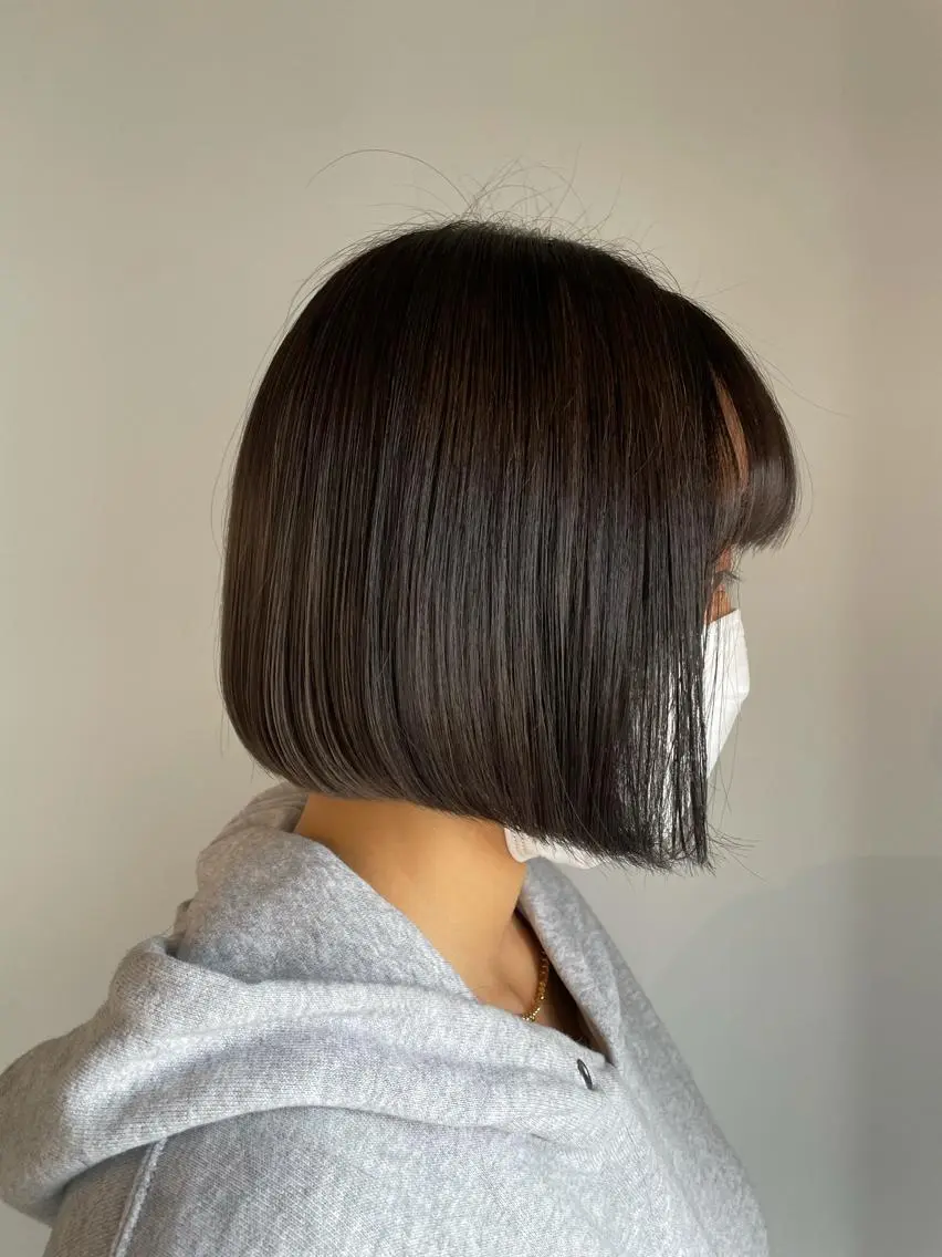ショート カラー マツエク・マツパ 透明感カラー/推しカ ラー☁️JURAのヘアスタイル