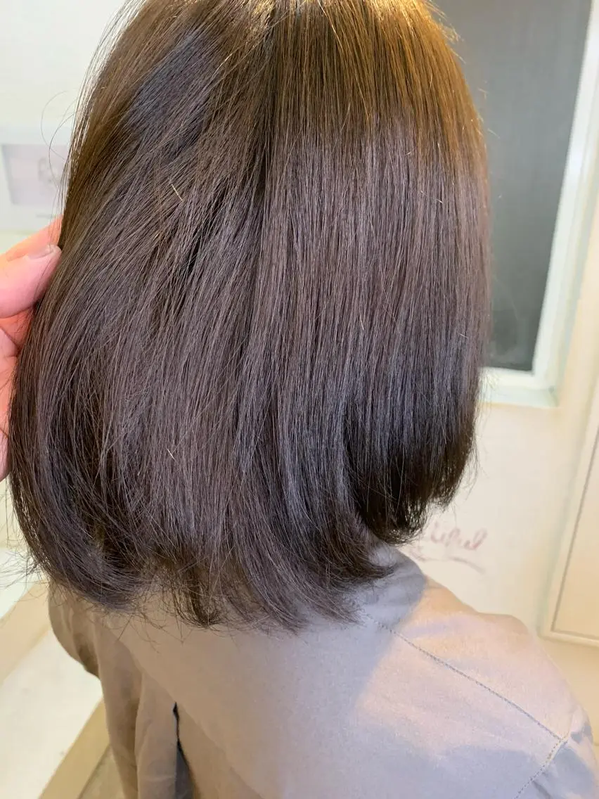 ミディアム カラー パーマ ヘアアレンジ メンズ ネイル カット ヘアカラー トリートメント Sia中野新橋 『JUNYA』のヘアスタイル