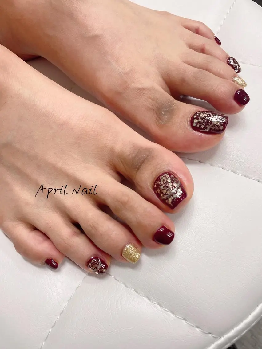 ネイル フットネイル April Nailのネイルデザイン