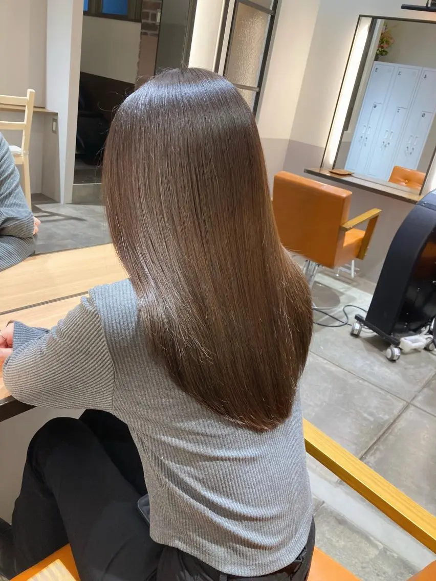ロング 髪質改善 トリートメント 髪質改善特化/川村 明生のヘアスタイル