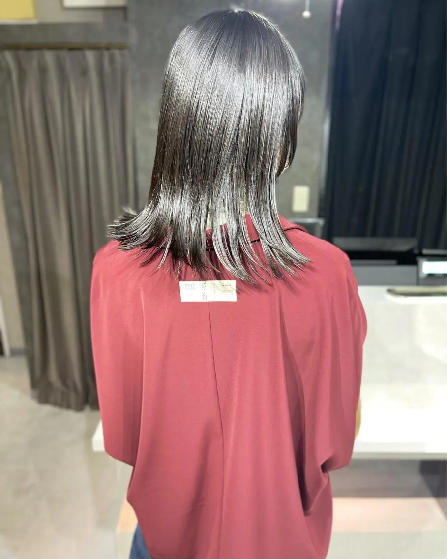 ミディアム カラー カット ヘアカラー トリートメント モテ髪支持率NO.1 KENJIROのヘアスタイル