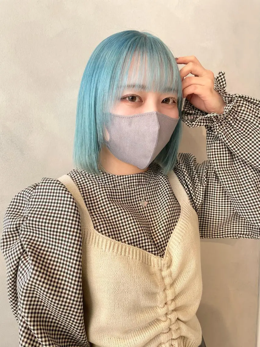 ショート カラー ハイトーン×レイヤー ／遠藤将太のヘアスタイル