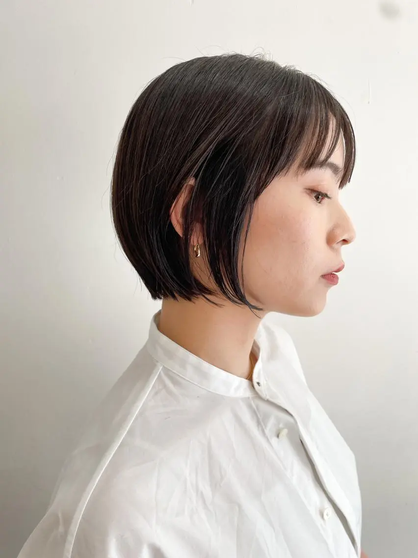 ショート カット ヘアカラー トリートメント 松田 光雄のヘアスタイル